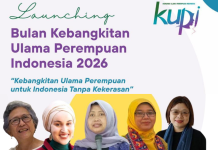 KUPI Luncurkan Bulan Kebangkitan Ulama Perempuan 2026, Suarakan Indonesia Tanpa Kekerasan
